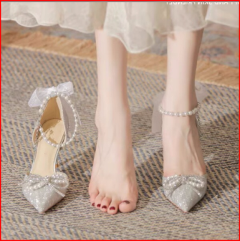 Bow High Heels